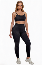 3D Sculpt High-Waist Yoga Leggings
