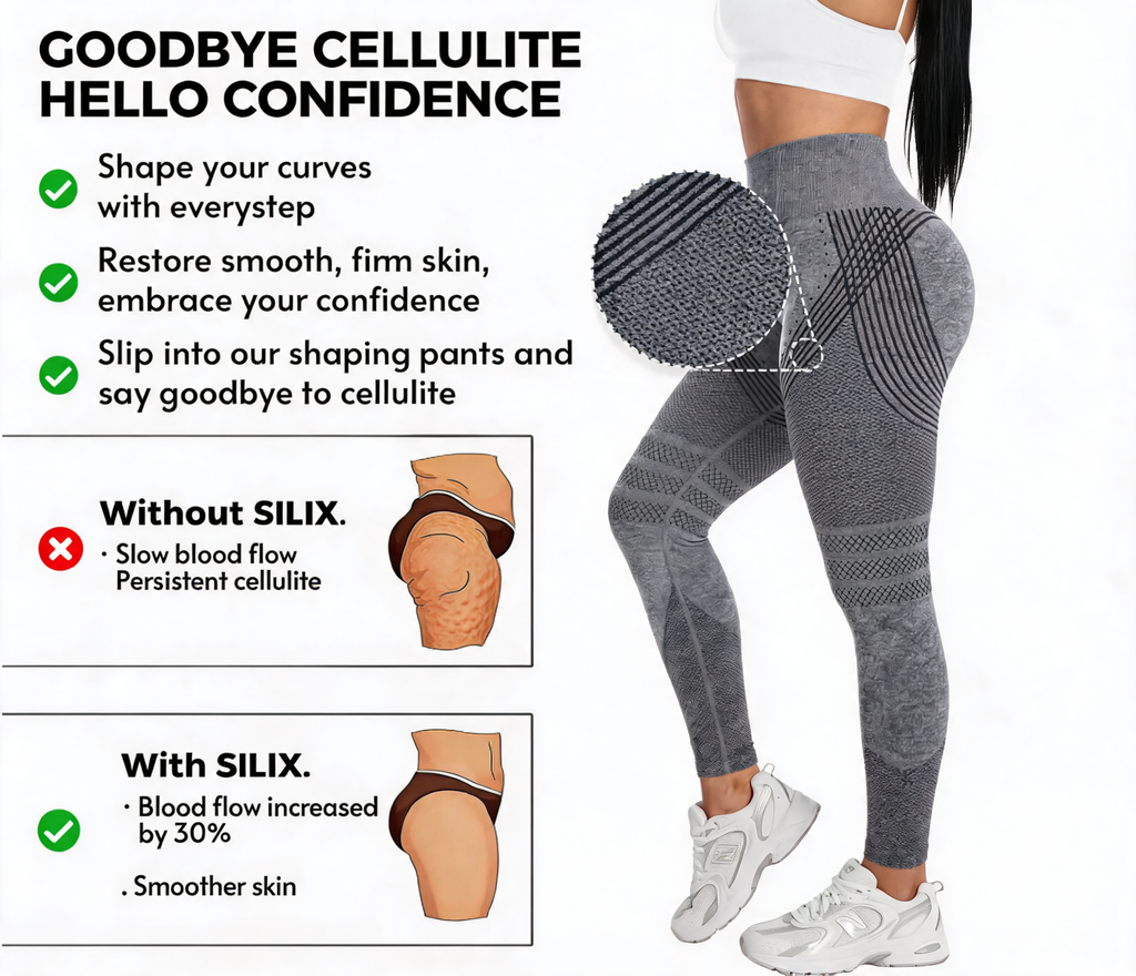 3D Circulation Boost High-Waist Anti-Cellulite Yoga Leggings