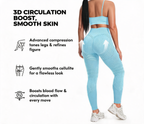 3D Circulation Boost High-Waist Anti-Cellulite Yoga Leggings