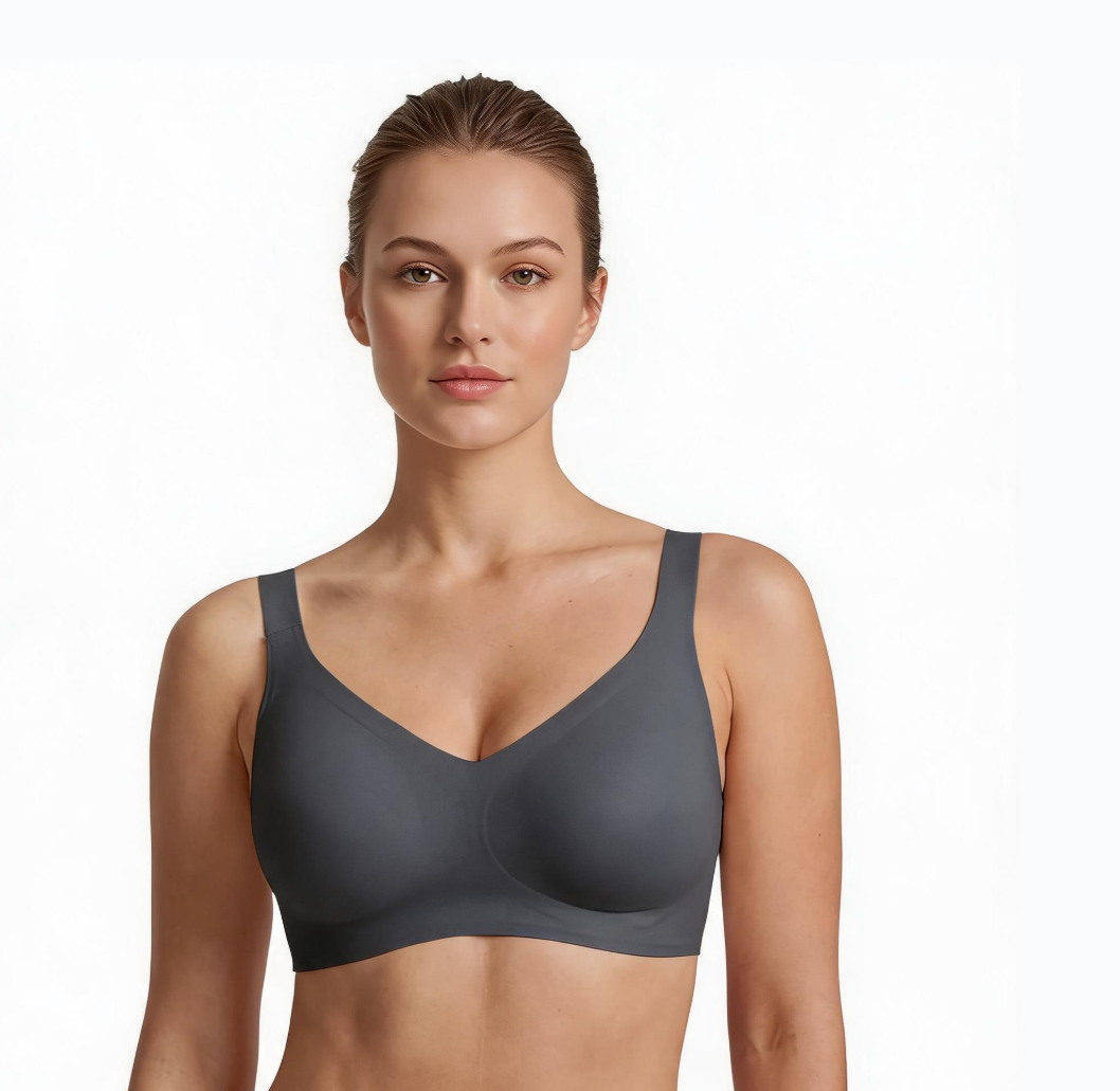 Buttery Soft Seamless Bra - 360° Jelly Support Wireless Full Coverage Bra