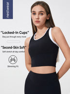 Contrast Racerback Sports Tank | nestwear