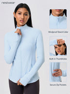 Slim-Fit Full-Zip Yoga Jacket | nestwear